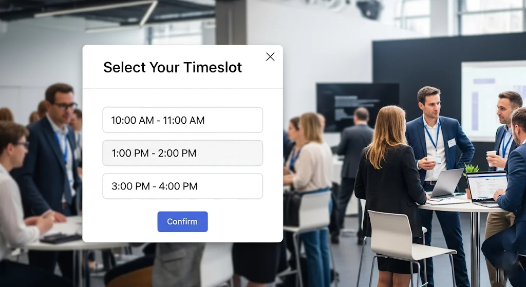 イベント予約とスケジューリング